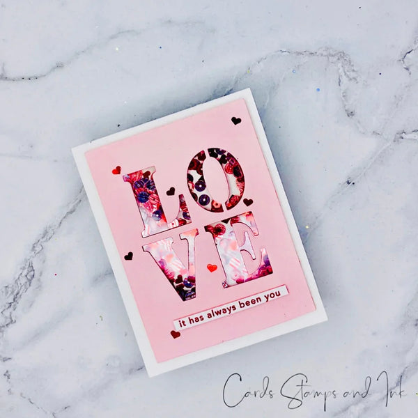 Hero Arts Love and Florals Dies