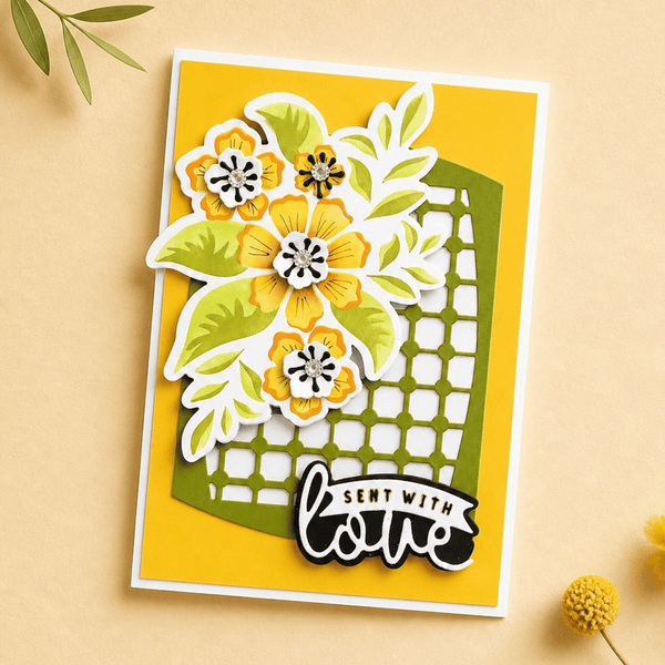 Lisa Horton Crafts Perfect Posie Trellis Die Set