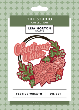 Lisa Horton Crafts Festive Wreath Die Set