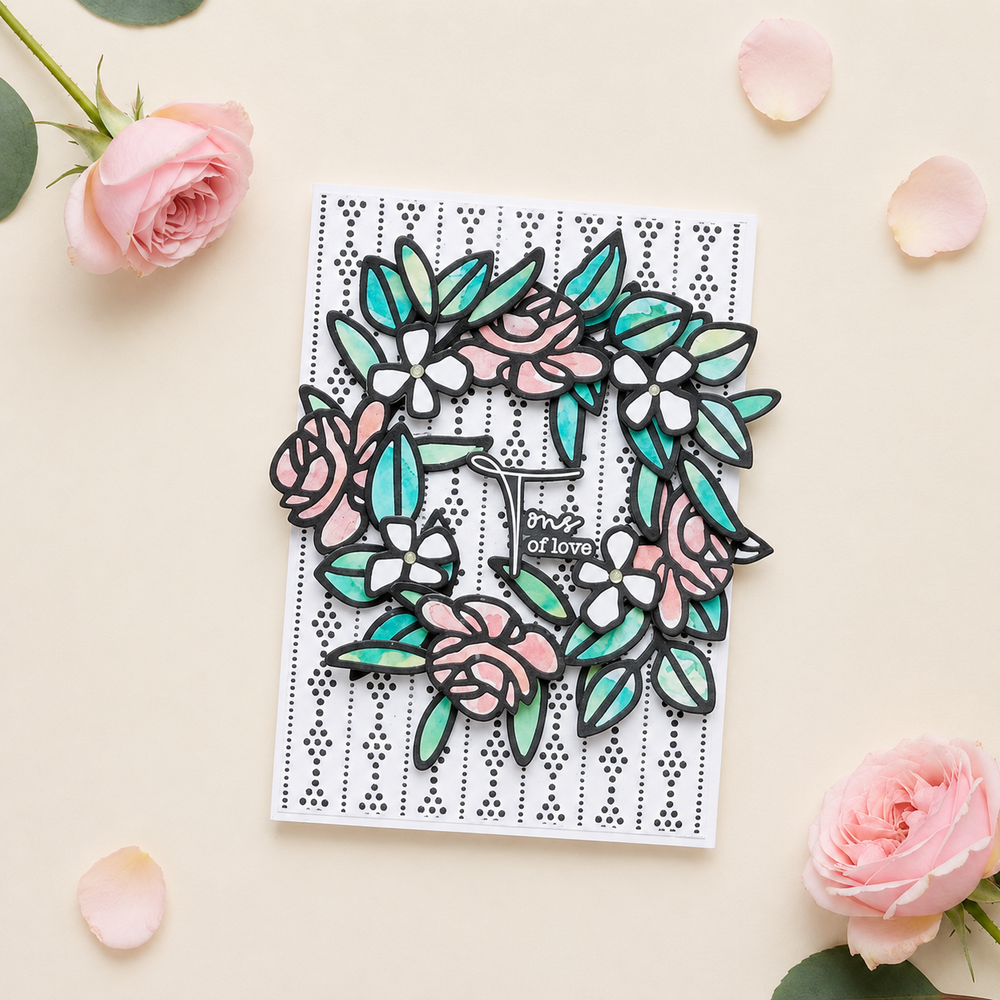 Lisa Horton Crafts Huge Congrats Stamp & Die Set