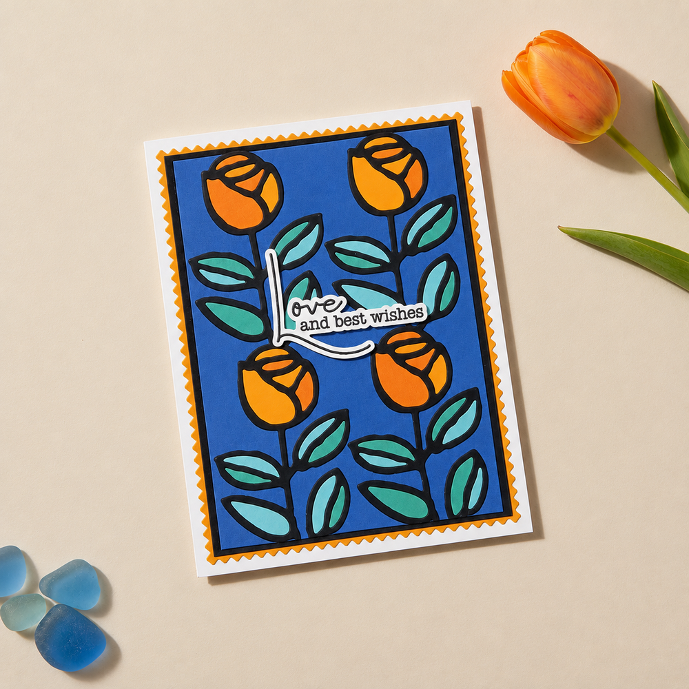 Lisa Horton Crafts You're Amazing Stamp & Die Set