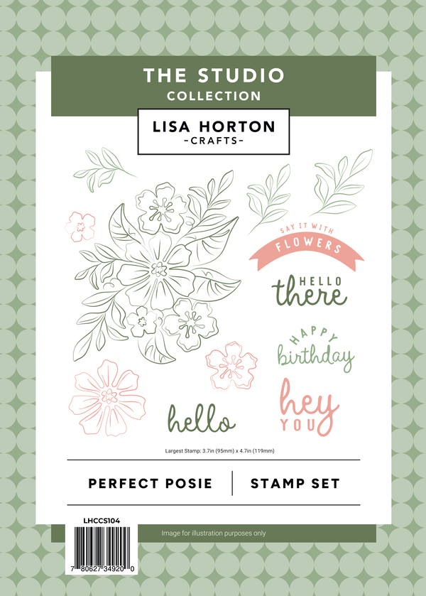 Lisa Horton Crafts Perfect Posie Stamp Set