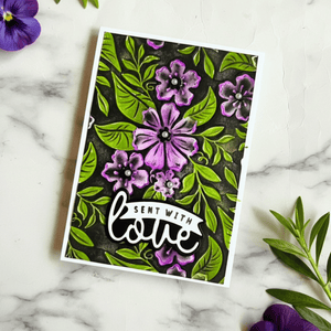 Lisa Horton Crafts Perfect Posie 5" x 7" 3D Embossing Folder