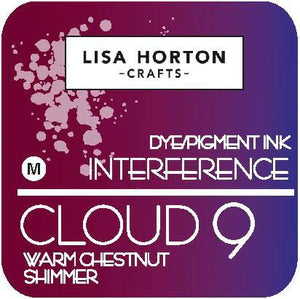 Lisa Horton Crafts Interference Ink Pad - Warm Chestnut Shimmer