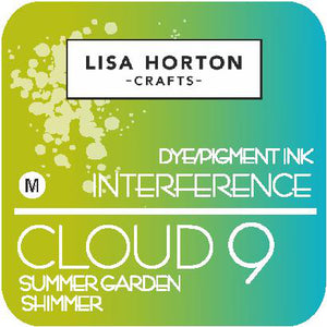 Lisa Horton Crafts Interference Ink Pad - Summer Garden shimmer