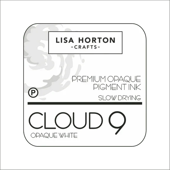 Lisa Horton Crafts - White Pigment Ink Pad - Reinker