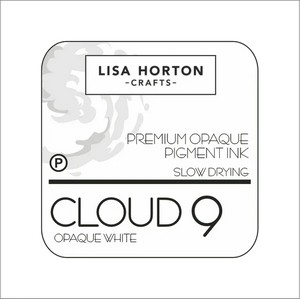 Lisa Horton Crafts - White Pigment Ink Pad - Reinker