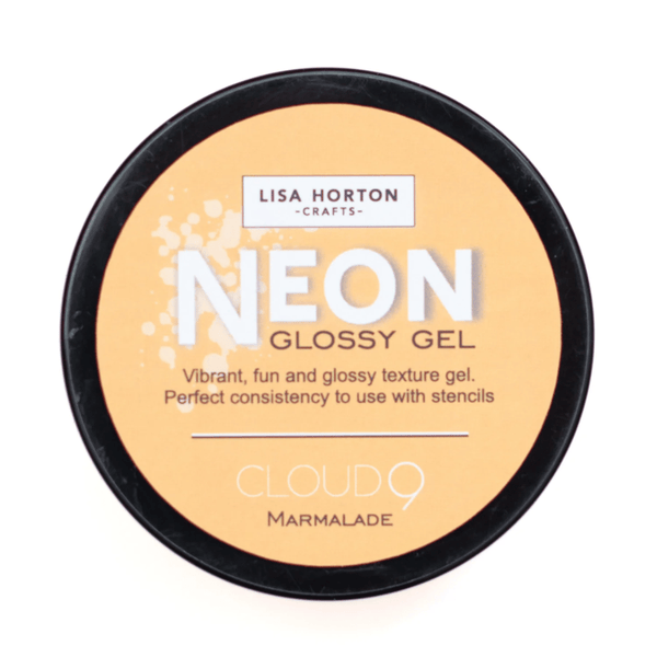 Lisa Horton Crafts Neon Glossy Gel - Marmalade