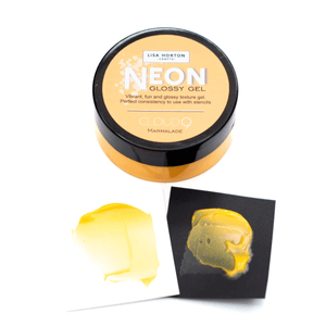 Lisa Horton Crafts Neon Glossy Gel - Marmalade