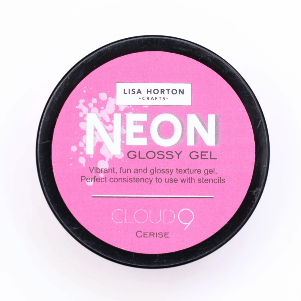 Lisa Horton Crafts Neon Glossy Gel - Cerise