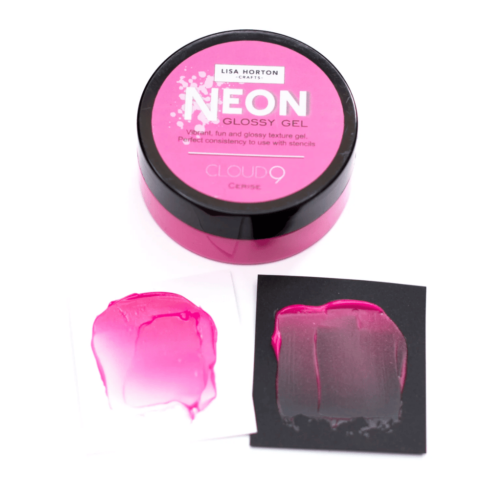 Lisa Horton Crafts Neon Glossy Gel - Cerise