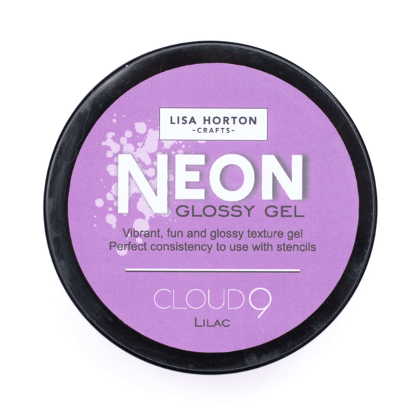 Lisa Horton Crafts Neon Glossy Gel - Lilac