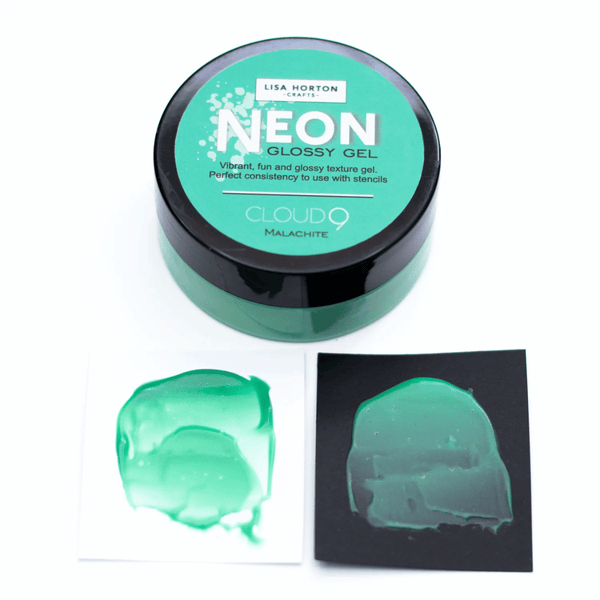 Lisa Horton Crafts Neon Glossy Gel - Malachite