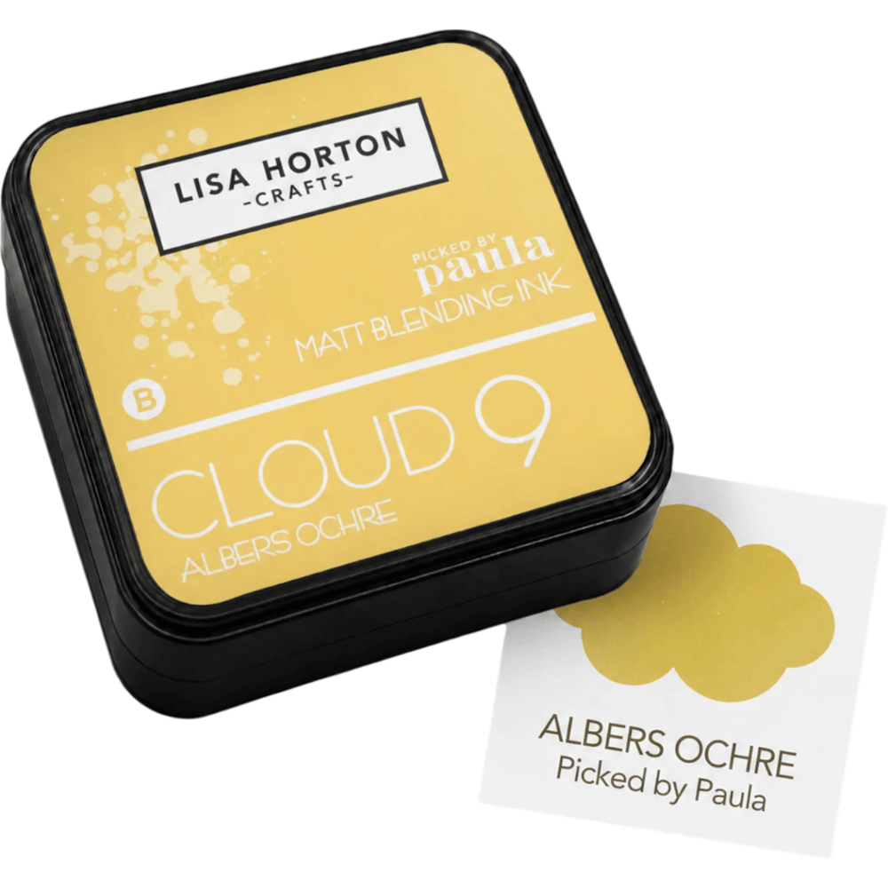 Lisa Horton Crafts Cloud 9 Matt Blending Ink Pad - Albers Ochre, Picked By Paula