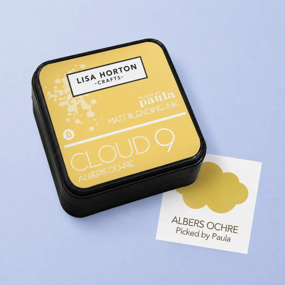 Lisa Horton Crafts Cloud 9 Matt Blending Ink Pad - Albers Ochre, Picked By Paula