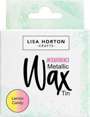 Lisa Horton Crafts Interference Water Based Wax Tin - Lemon Candy