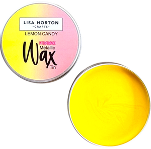 Lisa Horton Crafts Interference Water Based Wax Tin - Lemon Candy