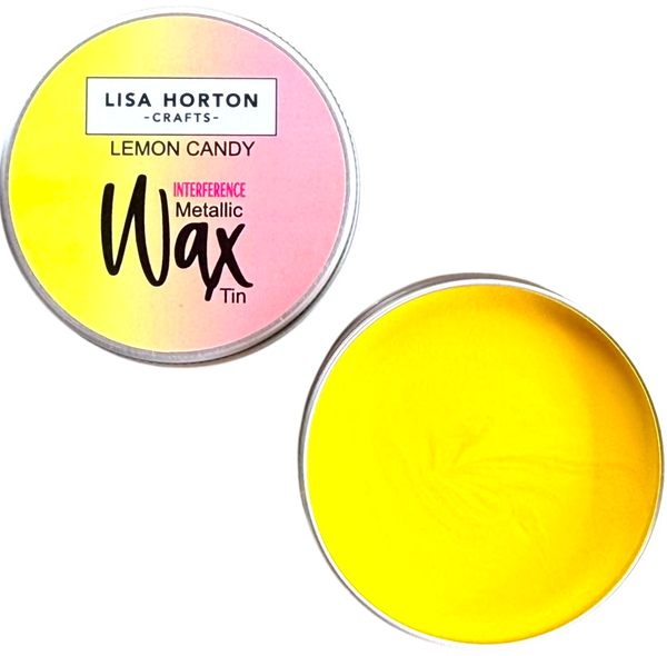 Lisa Horton Crafts Interference Water Based Wax Tin - Lemon Candy