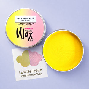 Lisa Horton Crafts Interference Water Based Wax Tin - Lemon Candy