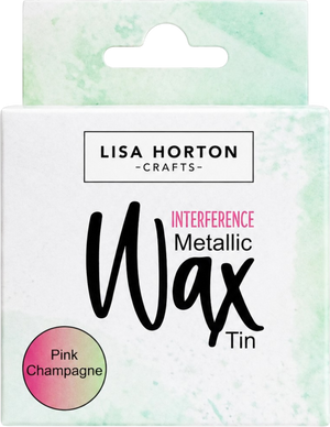 Lisa Horton Crafts Interference Water Based Wax Tin - Pink Champagne