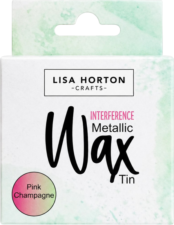 Lisa Horton Crafts Interference Water Based Wax Tin - Pink Champagne