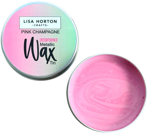 Lisa Horton Crafts Interference Water Based Wax Tin - Pink Champagne
