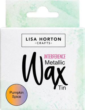 Lisa Horton Crafts Interference Water Based Wax Tin - Pumpkin Spice