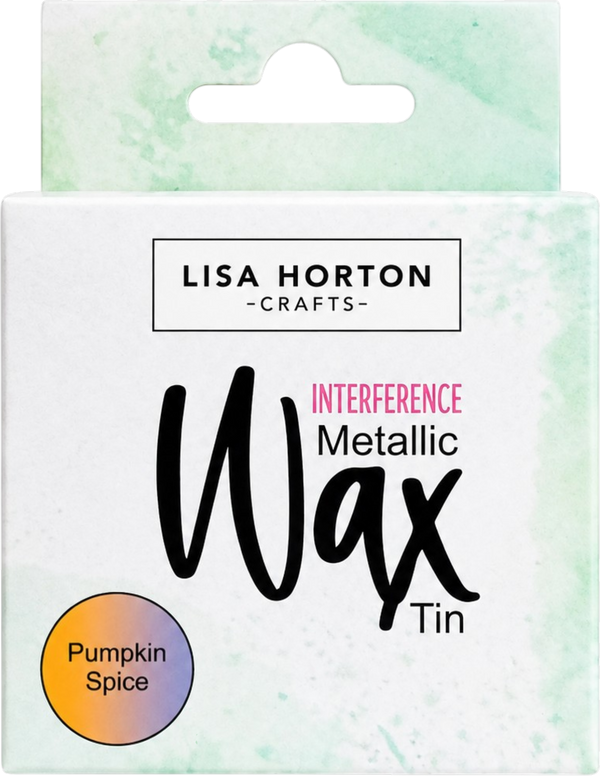 Lisa Horton Crafts Interference Water Based Wax Tin - Pumpkin Spice