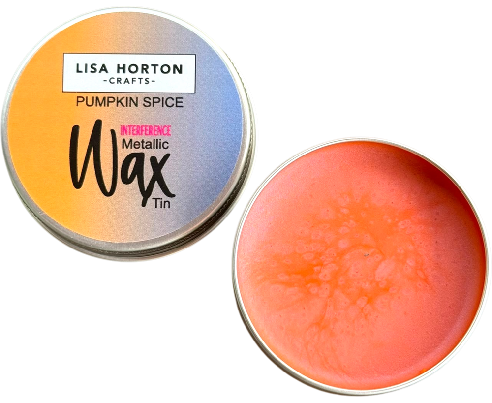 Lisa Horton Crafts Interference Water Based Wax Tin - Pumpkin Spice