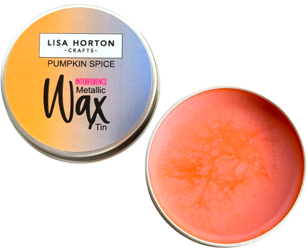 Lisa Horton Crafts Interference Water Based Wax Tin - Pumpkin Spice