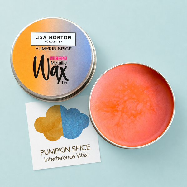 Lisa Horton Crafts Interference Water Based Wax Tin - Pumpkin Spice