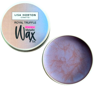 Lisa Horton Crafts Interference Water Based Wax Tin - Royal Truffle