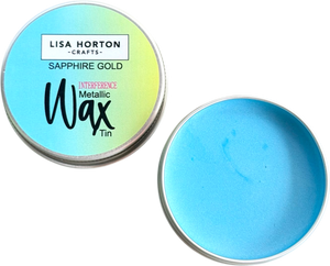 Lisa Horton Crafts Interference Water Based Wax Tin - Sapphire Gold
