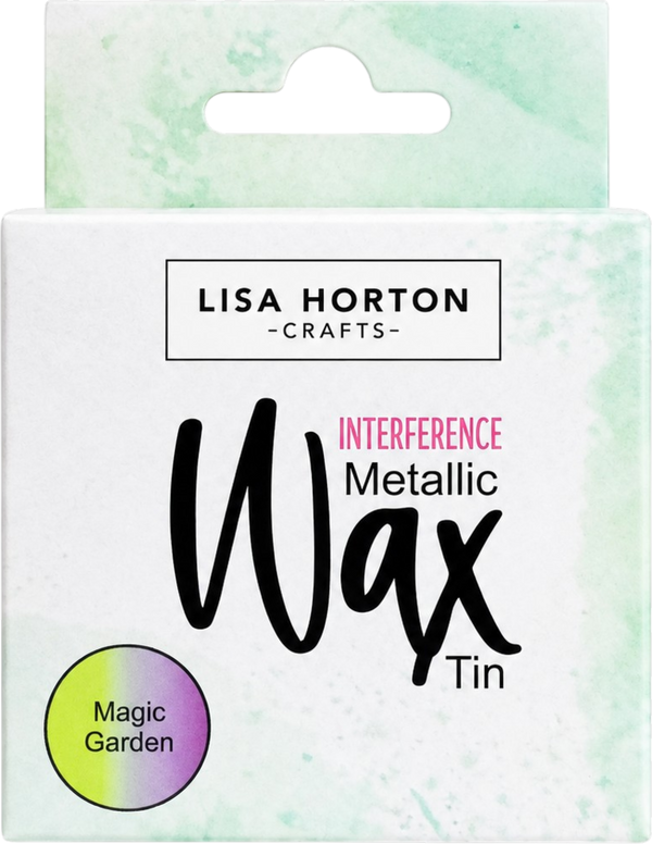Lisa Horton Crafts Interference Water Based Wax Tin - Magic Garden