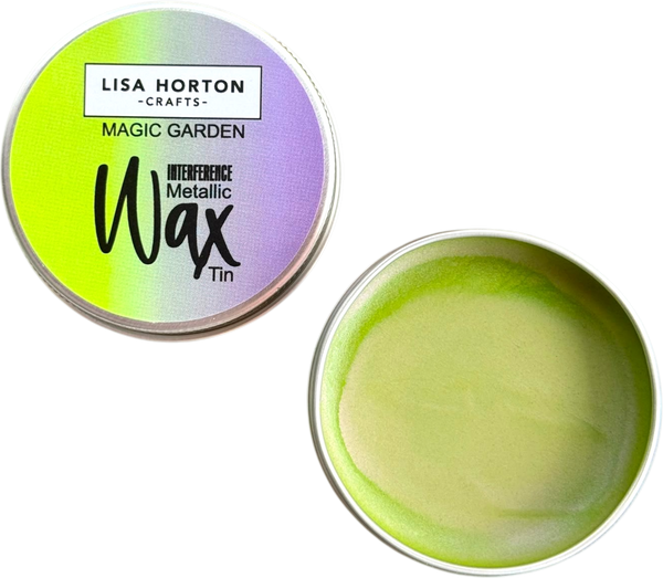 Lisa Horton Crafts Interference Water Based Wax Tin - Magic Garden