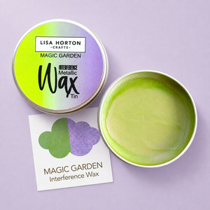 Lisa Horton Crafts Interference Water Based Wax Tin - Magic Garden