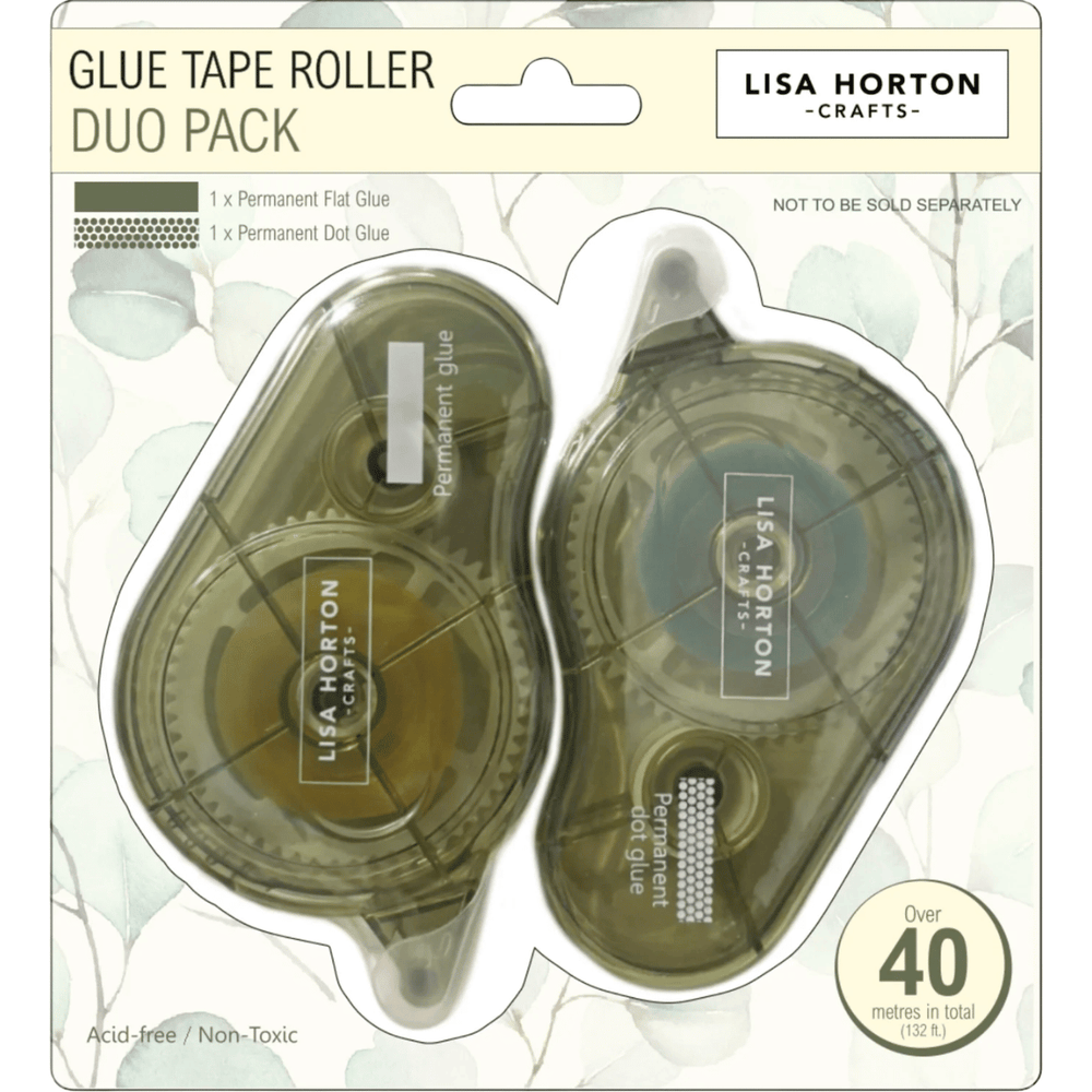 Lisa Horton Crafts Duo Tape Runners - Solid & Dotted