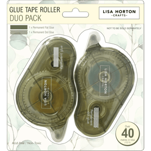 Lisa Horton Crafts Duo Tape Runners - Solid & Dotted