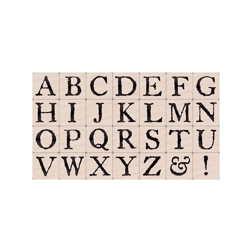 Hero Arts Legacy Letters Wood Stamps