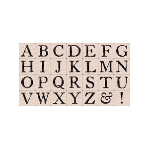 Hero Arts Legacy Letters Wood Stamps