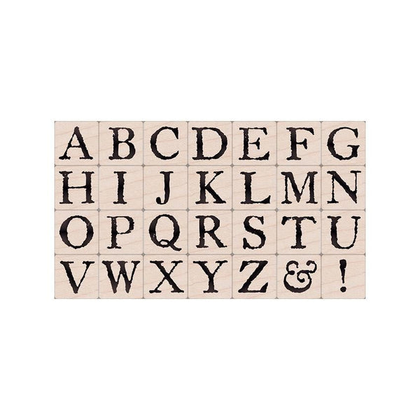Hero Arts Legacy Letters Wood Stamps