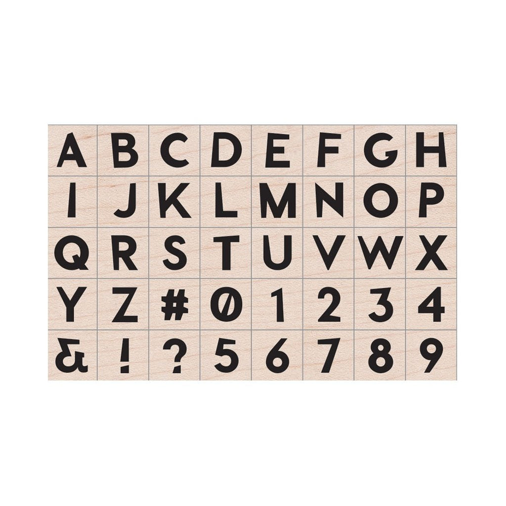 Hero Arts Modern Uppercase Letter Set