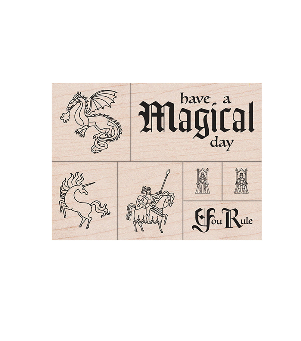 Hero Arts You Rule Set Wood Stamps