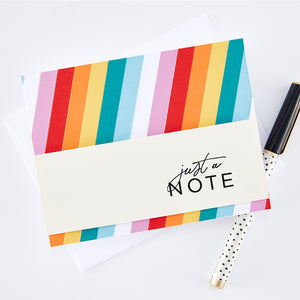 Hero Arts Just A Note Woodblock Ink 'N Stamp Set