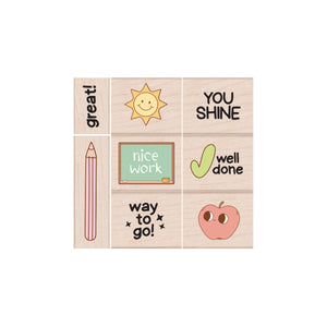 Hero Arts Well Done Woodblock Stamp Set