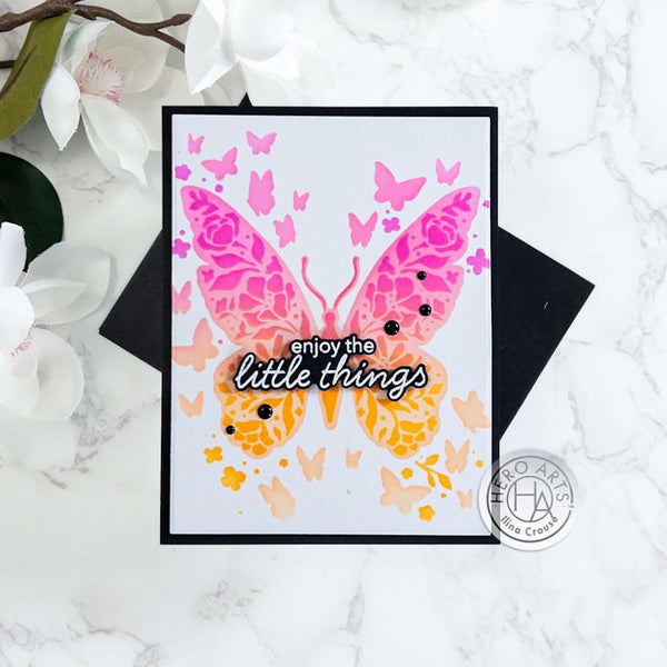 Hero Arts Butterflies Layering Stencils