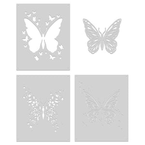 Hero Arts Butterflies Layering Stencils
