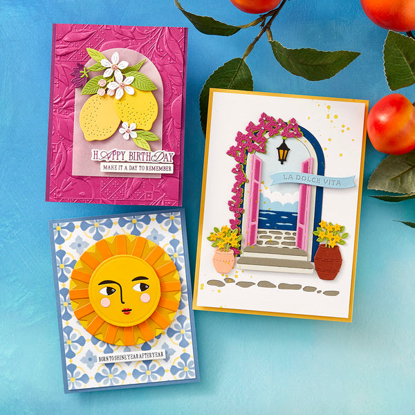 La Dolce Vita Sentiments Press + Foil Plate & Die Set