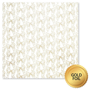 Paper Rose - Gold Foil Lavender & Roses 12x12 Deluxe Paper Collection
