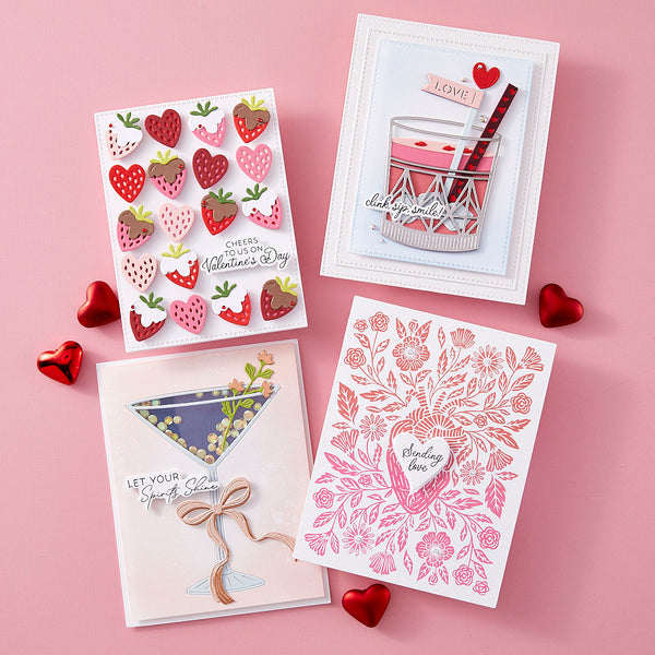 Love on the Rocks Etched Dies from the Love on the Rocks Collection